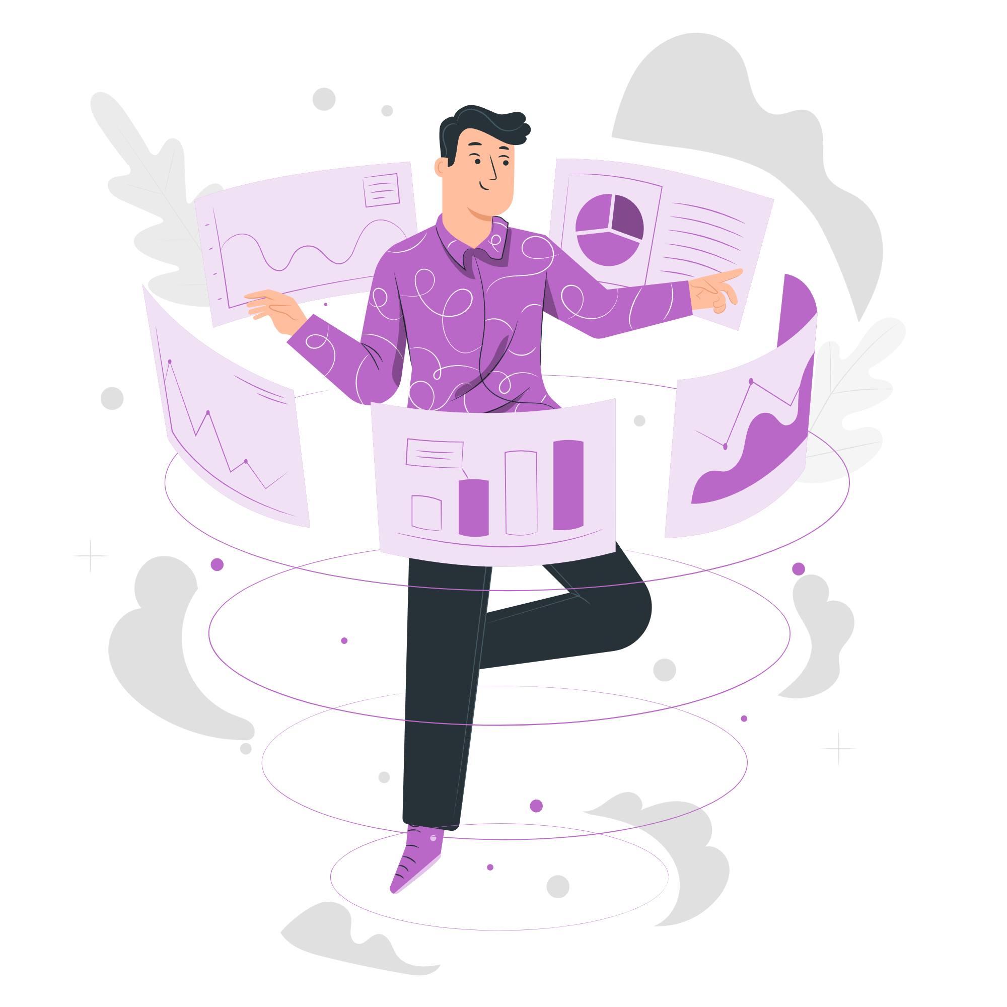 Financial Education Illustration
